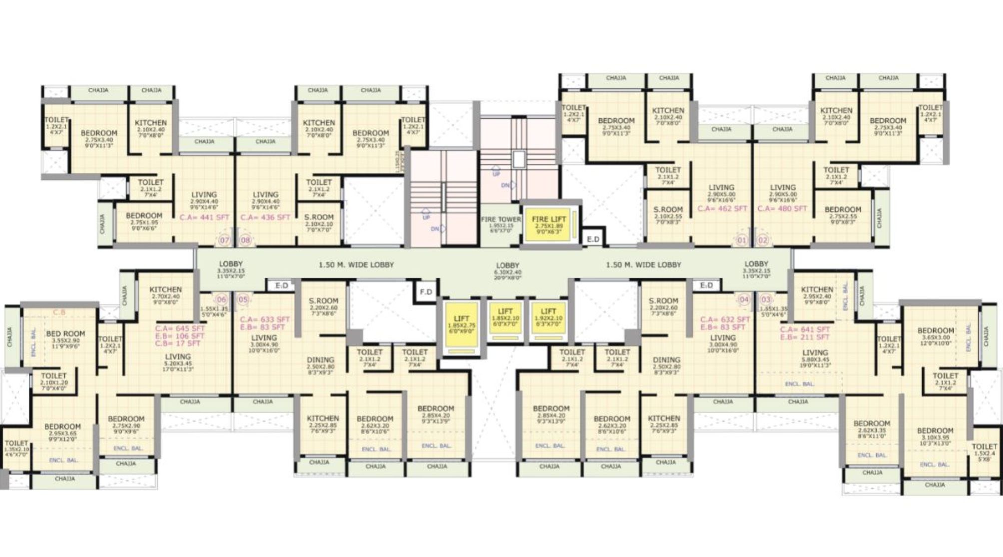 Gami-Jade-Typical-Floor-Plan